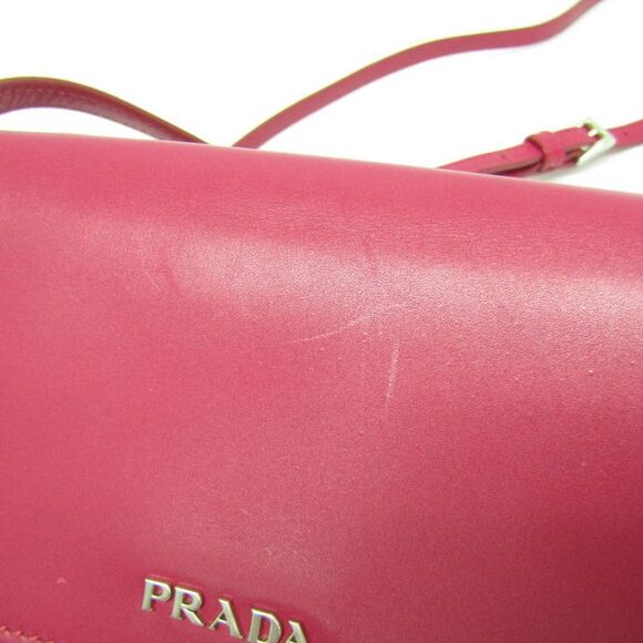 Prada Saffiano Pink Leather Shopper Bag (Pre-Owned) - Picture 8 of 16